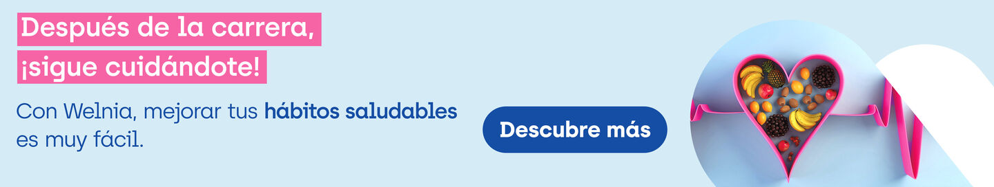 Cuídate con Welnia nutrición después de la carrera 